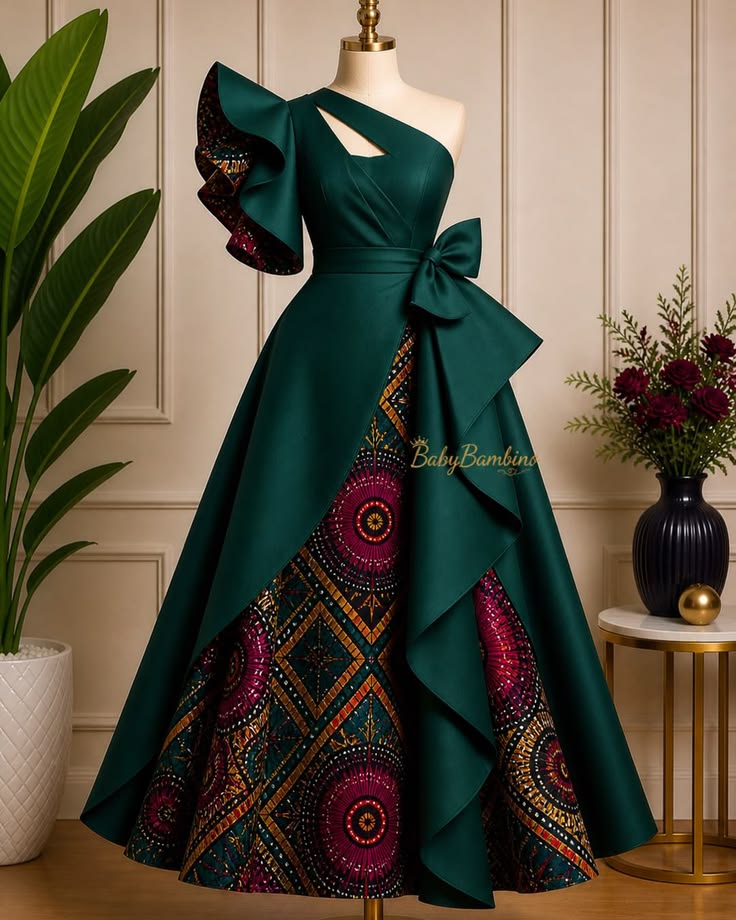 Ankara Gown